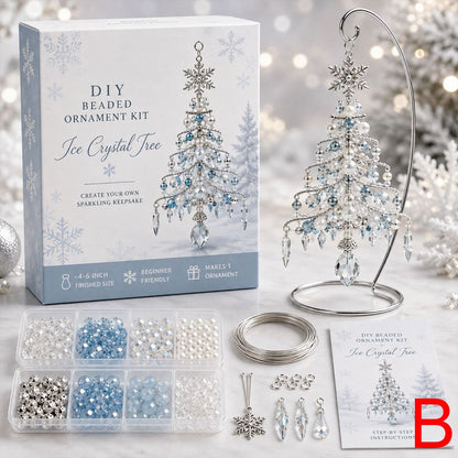 🎄 DIY Christmas Tree Beaded Ornament Kit