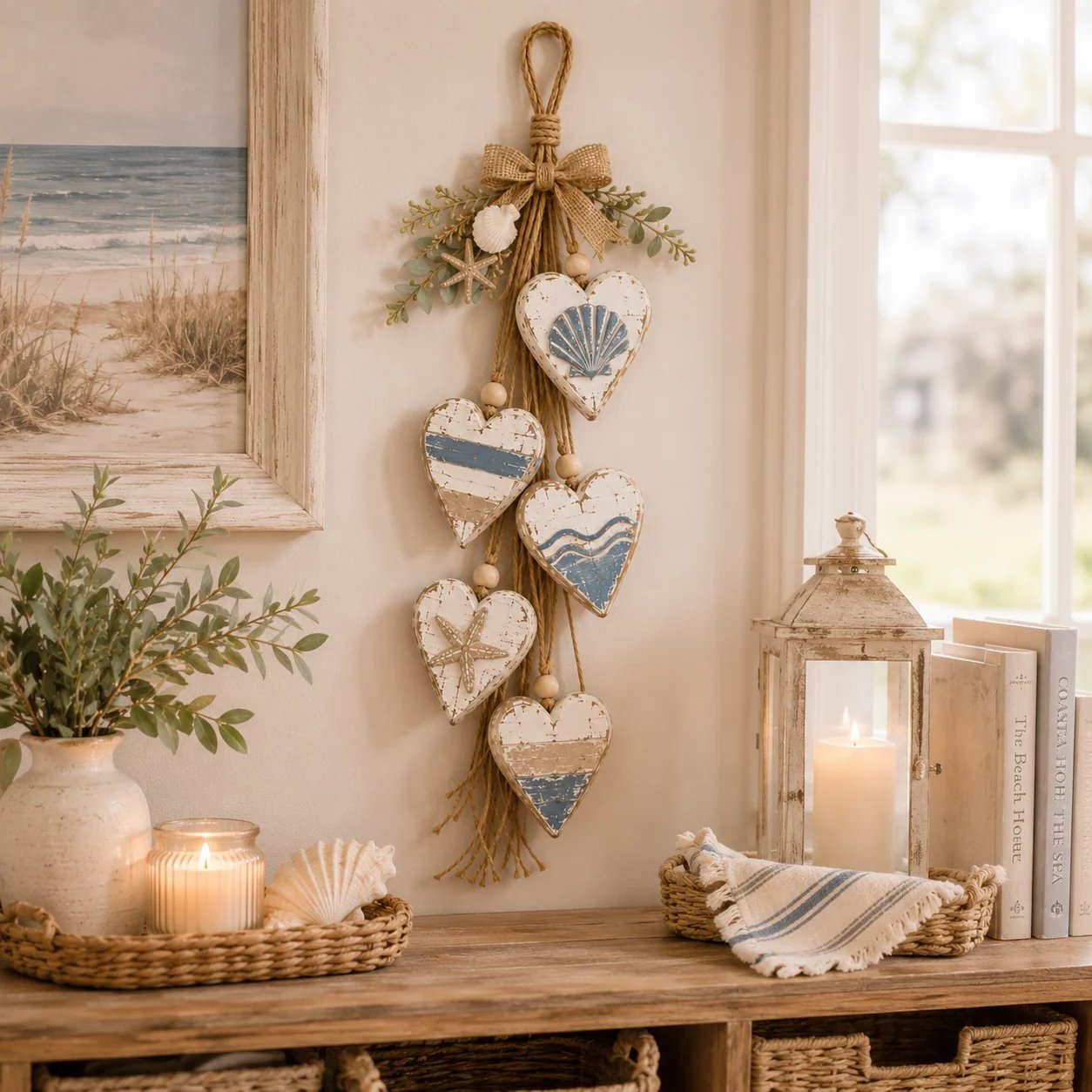 🔥HOT SALE🔥🍂🤎Hanging Heart Wall Decor