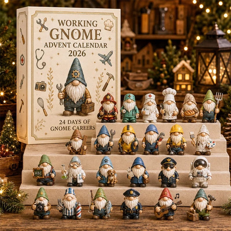 🧙 Gnome Advent Calendar 2026 – 24 Days of Whimsical Holiday Surprises 🎁✨