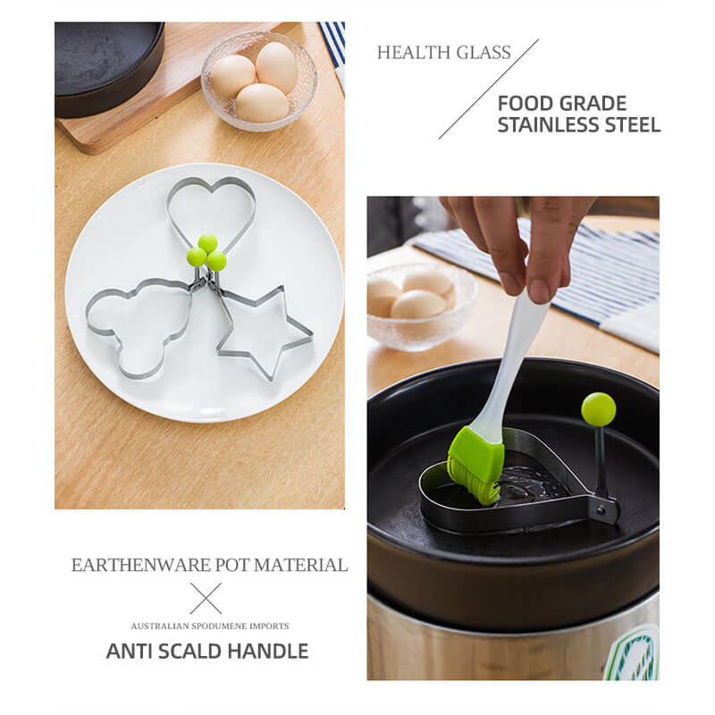 🔥Stainless Steel Fried Egg Molds