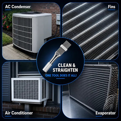 AC Fin Comb and Condenser Fin Straightener Cleaner