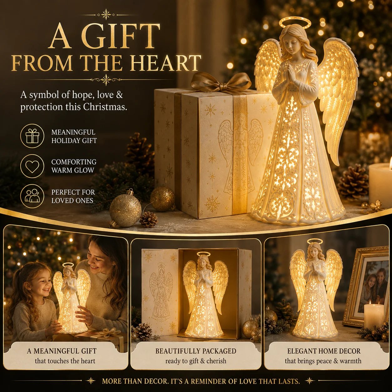 Angel Christmas Guardian Light – A Symbol of Hope, Love & Protection