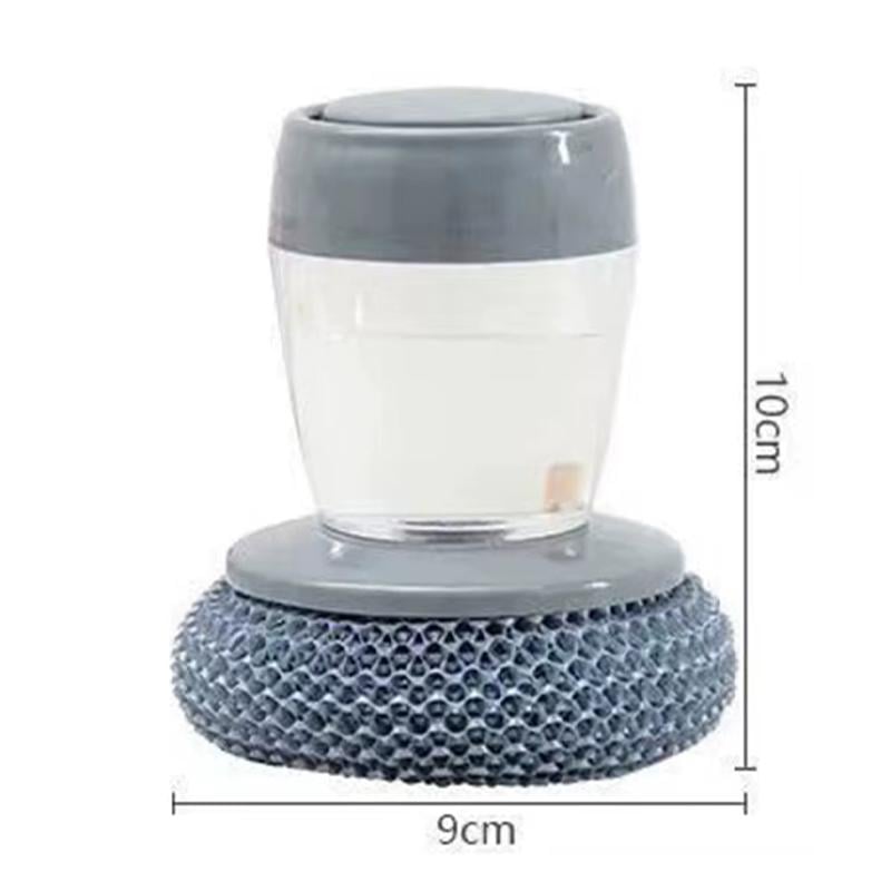 💖-Automatic Liquid Filling Good Handle Soap Dispense Palm Kitchen Brush for Bowl Sink Cleaning Pot Comfortable