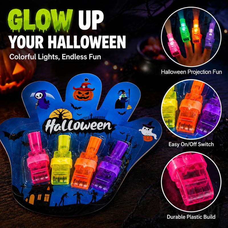 🎃 Halloween Finger Projection Lights – Spooky Fun at Your Fingertips