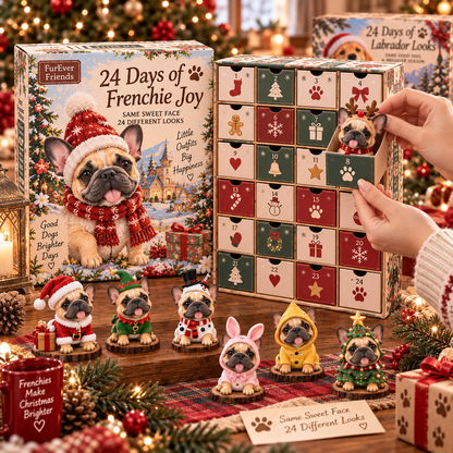 🎁Last Day 49% OFF-🐾 24 Days of Holiday Pup Adventures™