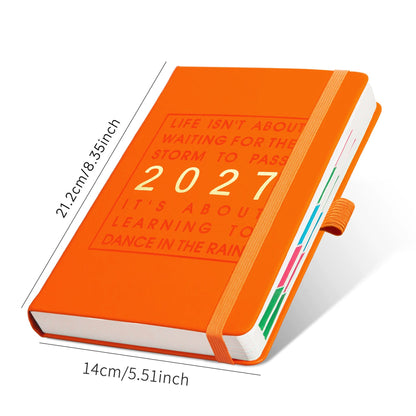 📅 50% OFF NOW! 📓 2027 Calendar Notebook – A5, one day per sheet, date-marked – Ideal for daily logs & future reference ✨