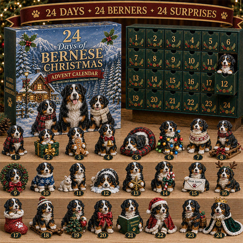 🐶🏔️3D Bernese Mountain Dog Advent Calendar 2026