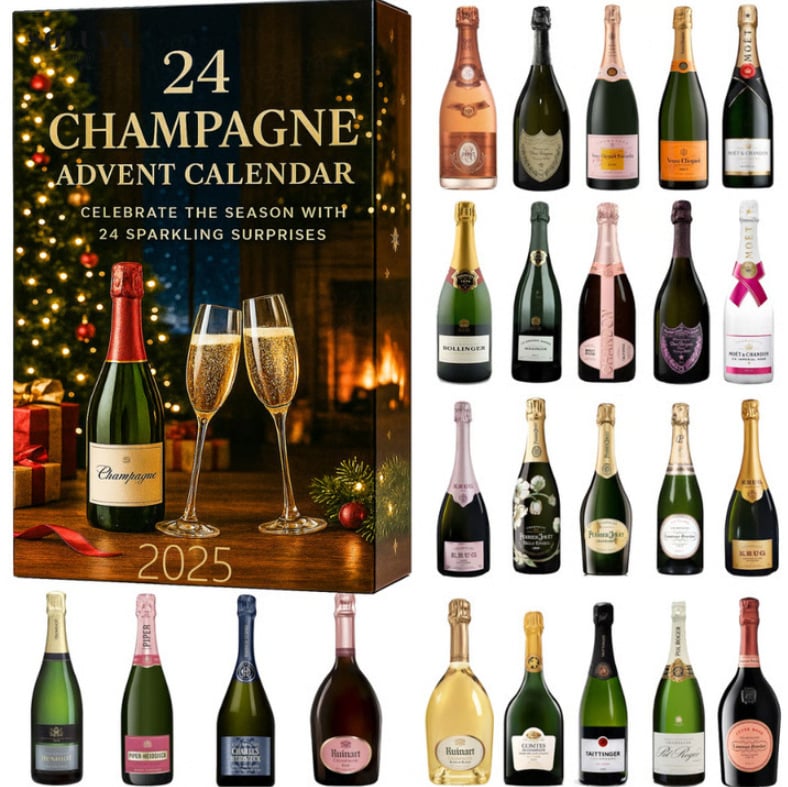 🔥3D HOT SALE 49% OFF🥂Champagne Advent Calendar 2026🎄
