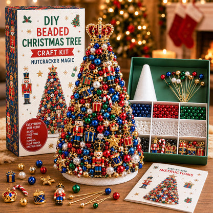 🔥Last Day 49% OFF - 🎄✨ DIY Beaded Christmas Tree Craft Kit