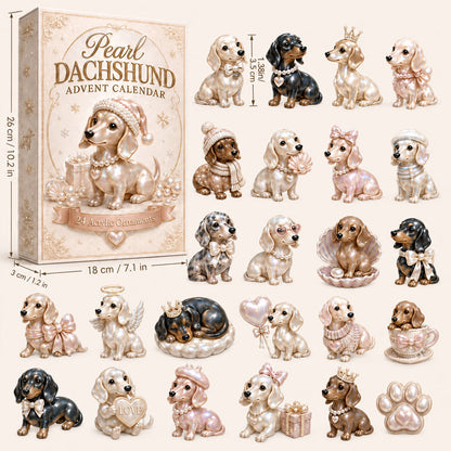 🐶 2026 Dachshund Christmas Advent Calendar – 24-Day Collectible Countdown for Dog Lovers