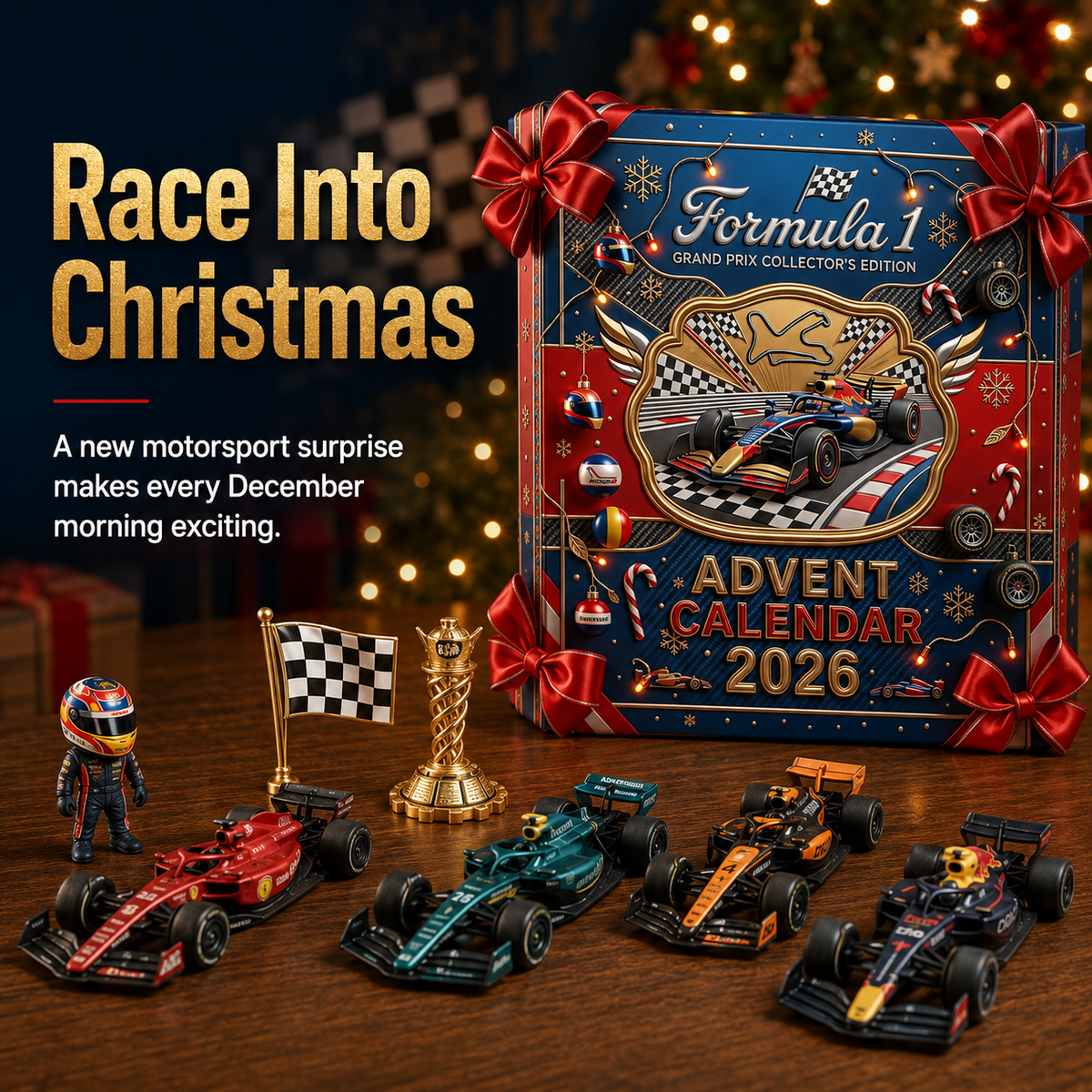 🏎️🏁 24 Days of Racing Glory – 2026 Grand Prix Christmas Collector Countdown