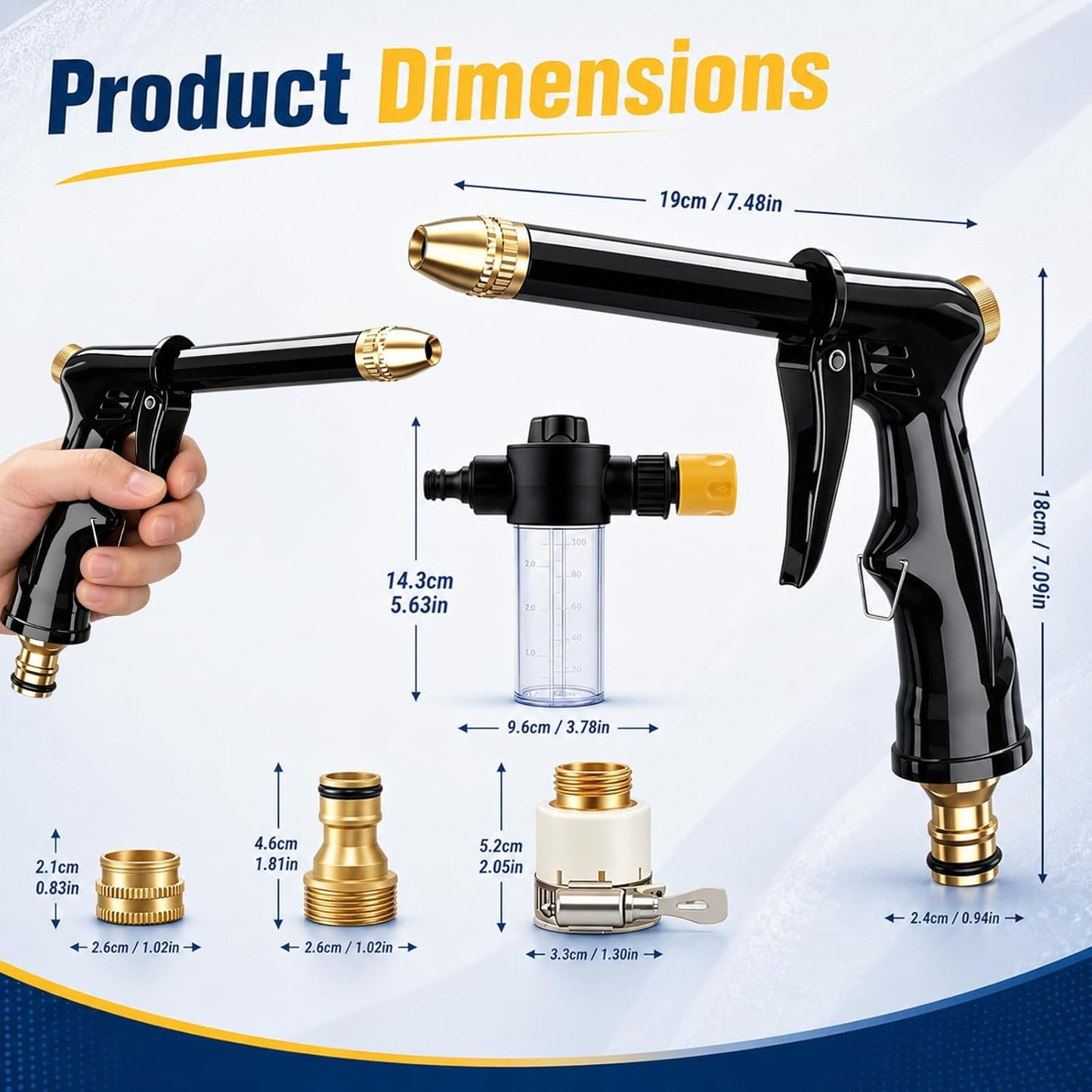 💦 LIMITED-TIME 49% OFF! ✨ High-Pressure Water Jet Gun – 2 Modes, Ergonomic, Leak-Proof 🧼