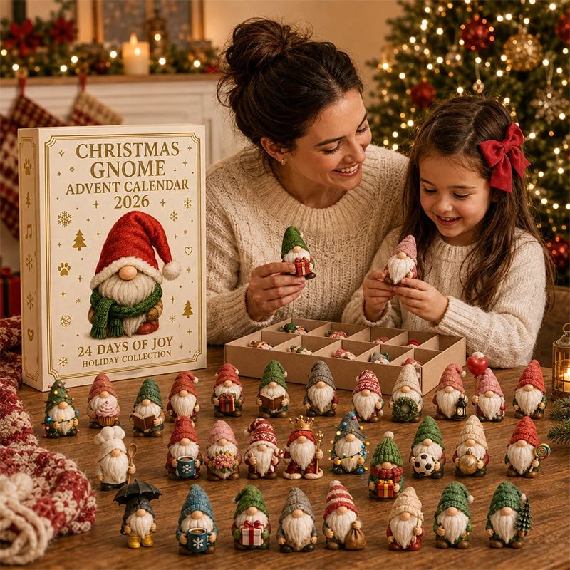 🧙 Gnome Advent Calendar 2026 – 24 Days of Whimsical Holiday Surprises 🎁✨