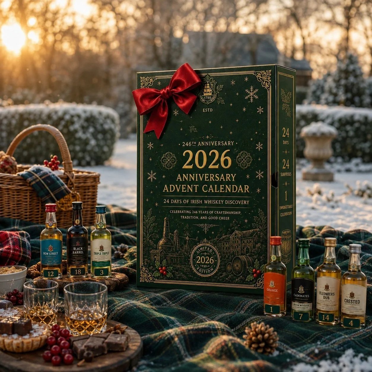 ⏰Limited Stock 49% OFF❄️2026 246th Anniversary Advent Calendar📅24 DAYS OF IRISH WHISKEY DISCOVERY