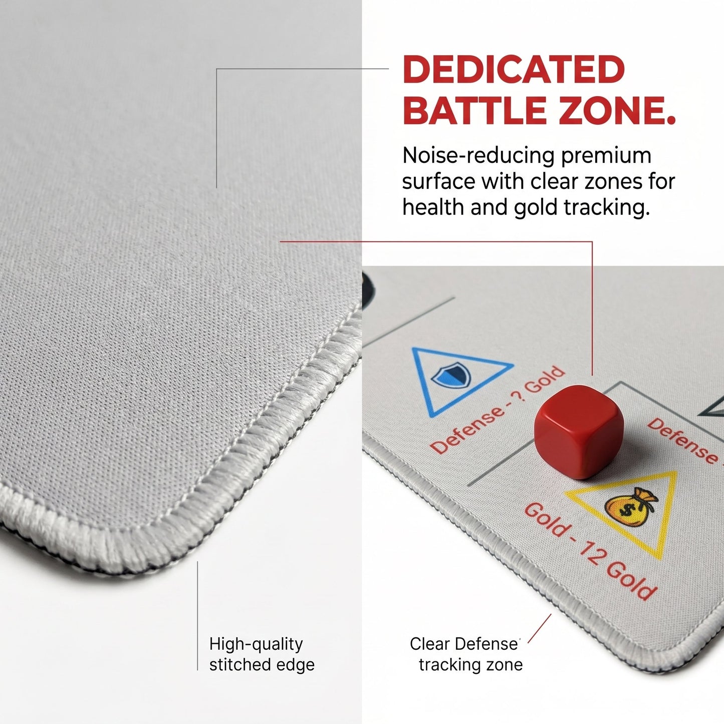 🎲Ultimate Dice Fights Bundle: 2-Player Engine Builder Board Game (Dice Fights + Heal or Steal Set + Playmat)