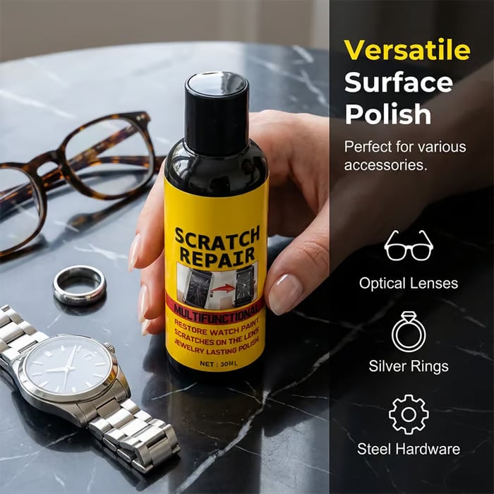 🎉Multifunctional Scratch Repair Polish – Works on All Car Colors 🚗✨🛡️🎨