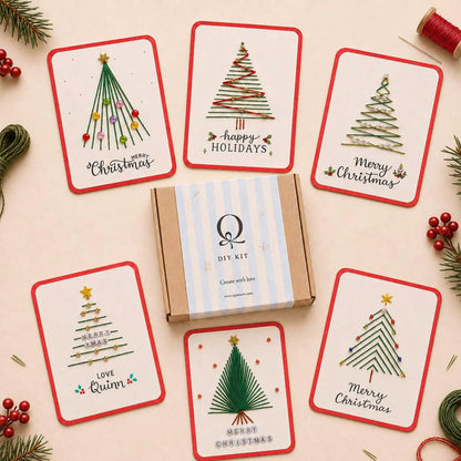 🎄🧵Christmas String Art Greeting Card DIY Kit