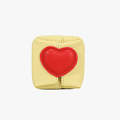 💖Mini pochette en cuir Sweetheart