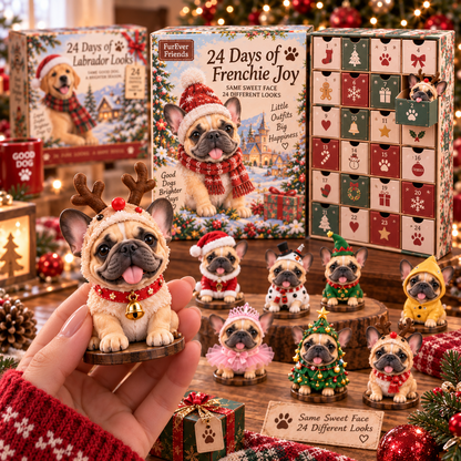 🎁Last Day 49% OFF-🐾 24 Days of Holiday Pup Adventures™