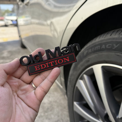 🔥2026 Summer Sale - 🚗 Old Man Edition Car Emblem