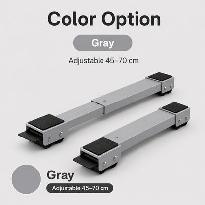 🔧Adjustable Movable Appliance Roller Base(2 Pack Set)