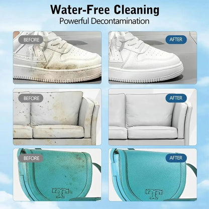 🔥HOT SALE🔥🎁Waterless cleaning cream for white shoes with sponge