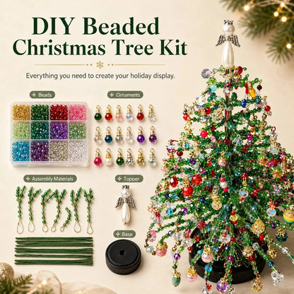 🏆Flash Sale✨DIY Beaded Christmas Tree Kit🎅🎄