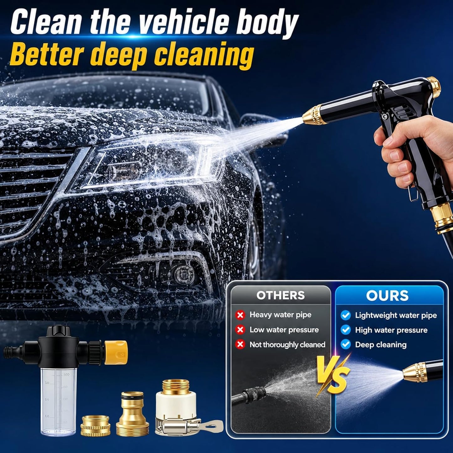 💦 LIMITED-TIME 49% OFF! ✨ High-Pressure Water Jet Gun – 2 Modes, Ergonomic, Leak-Proof 🧼