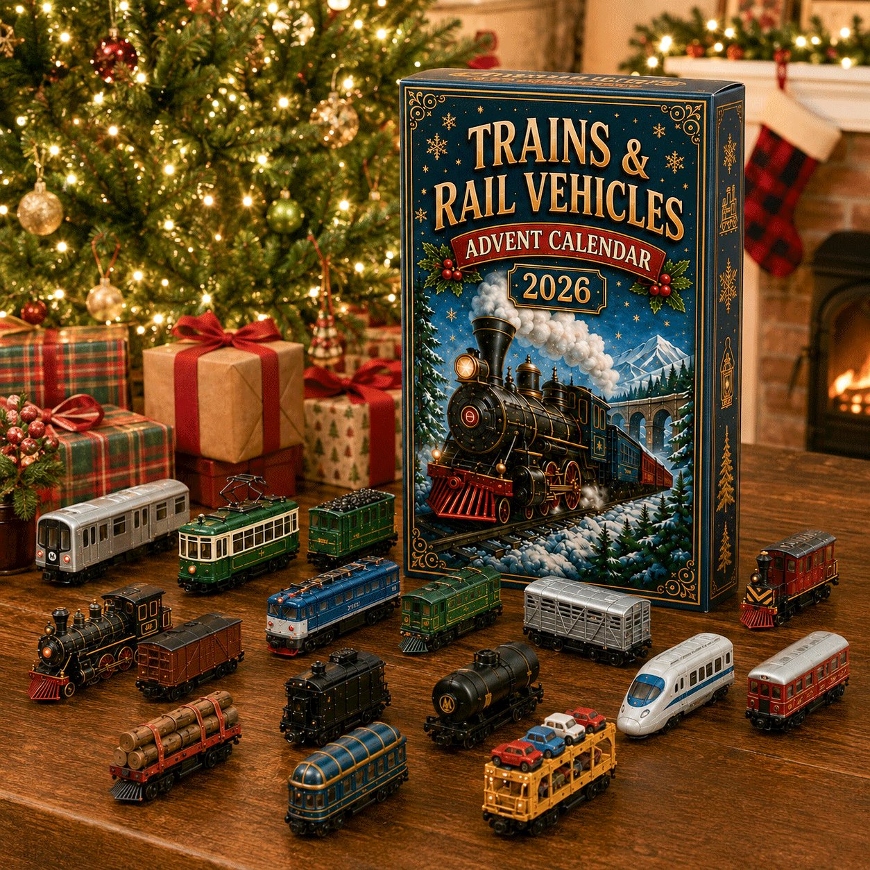 🚂 2026 Railway Advent Calendar – 24 exciting train surprises to discover