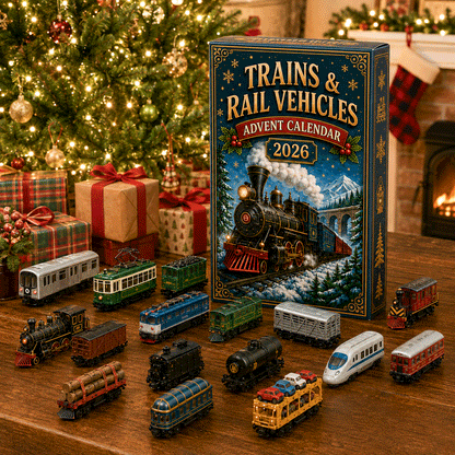 🚂 2026 Railway Advent Calendar – 24 exciting train surprises to discover