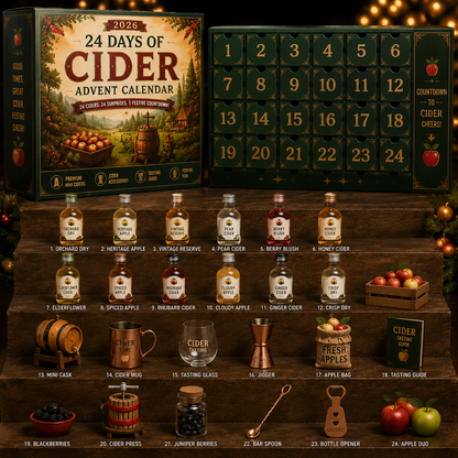 🍎 2026 Cider Discovery Advent Calendar – 24 Days of Orchard Magic 🎄