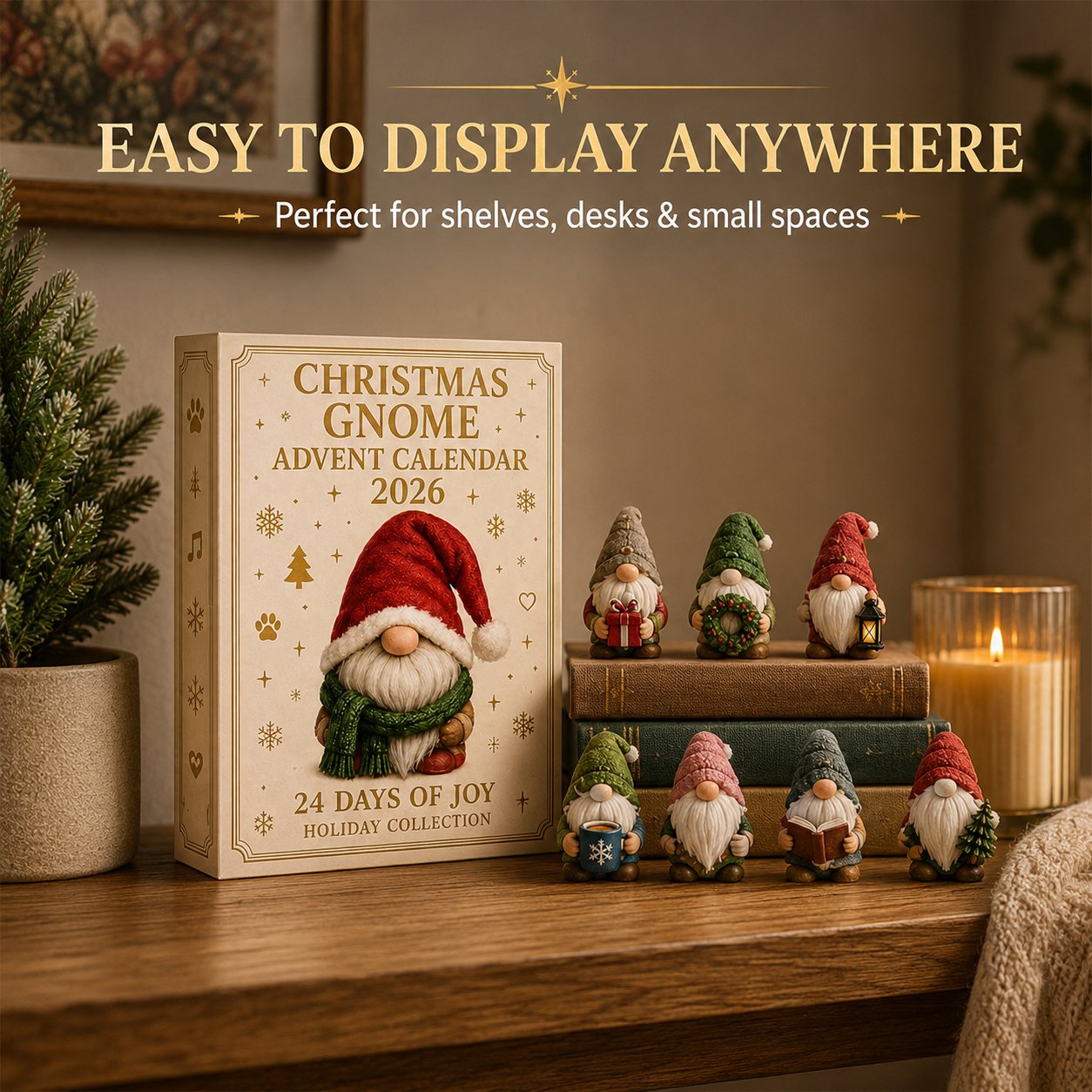 🧙 Gnome Advent Calendar 2026 – 24 Days of Whimsical Holiday Surprises 🎁✨