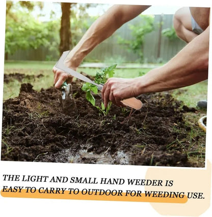 🌱50% OFF NOW! 2026 New Crack Weeder Tool Crevice Cleaning Tool‑Manual Hand Weeder with Wooden Handle, Sturdy Metal Weeding Tool for Pavement Joints, Patio Bricks & Garden Crevice Weed Removal