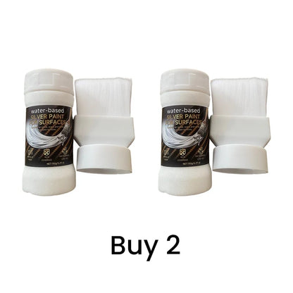 Water-Based Silver Paint for Metal & Wood