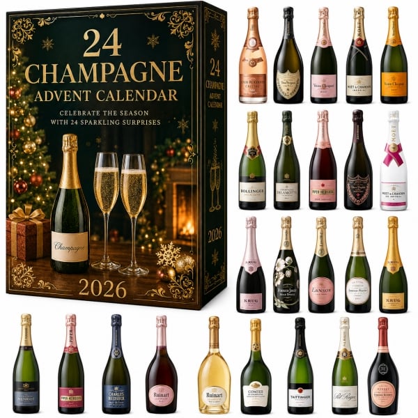 🔥3D HOT SALE 49% OFF🥂Champagne Advent Calendar 2026🎄