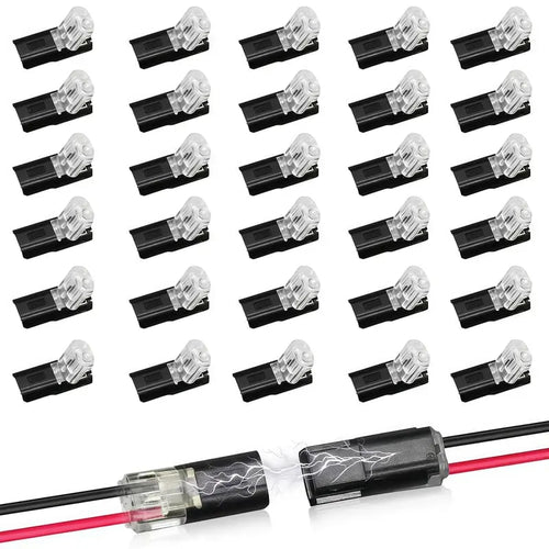 ✨🔥Double-Wire Plug-in Connector Led Light Strip Connectors 2 Pin