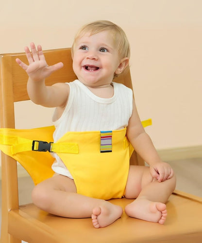 Baby High Chair Seat Belts - Portable Dining Straps Holder