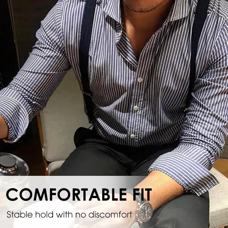 📢Men's X-Back Suspenders with Hook Clips
