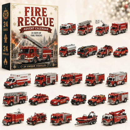 🚜Build the Fleet Collection 24-Day Vehicle Advent Calendar Series