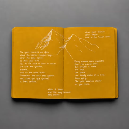 📘 Notedfy Think Blue Notebook – A Different Page for Better Ideas 💙