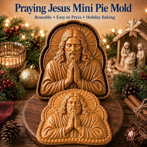 ✝️ Faith & Nativity Christmas Mini Pie Mold Collection