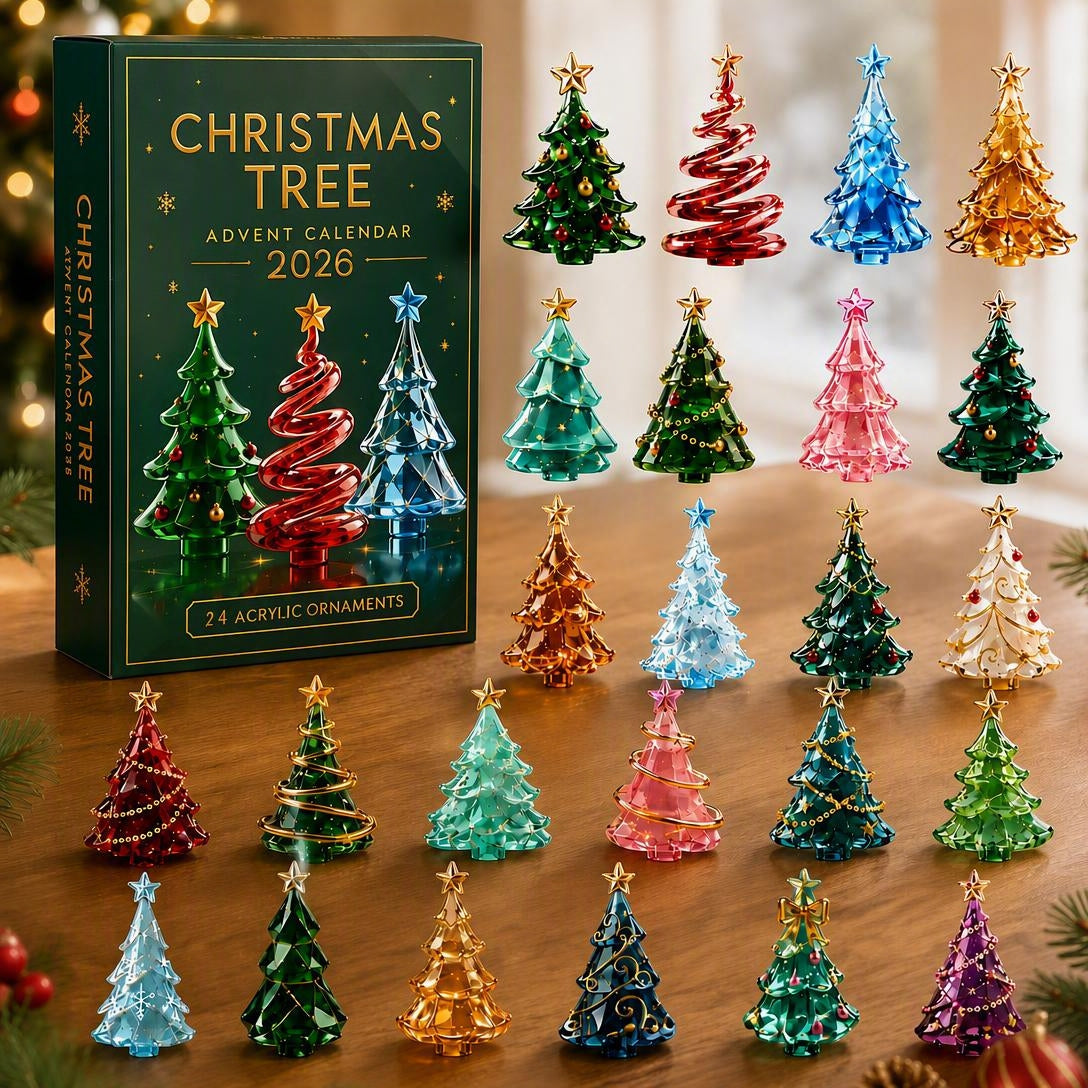 🌲2026 Crystal Christmas Tree Advent Calendar Landing🎁