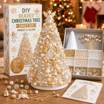 🔥Last Day 49% OFF - 🎄✨ DIY Beaded Christmas Tree Craft Kit