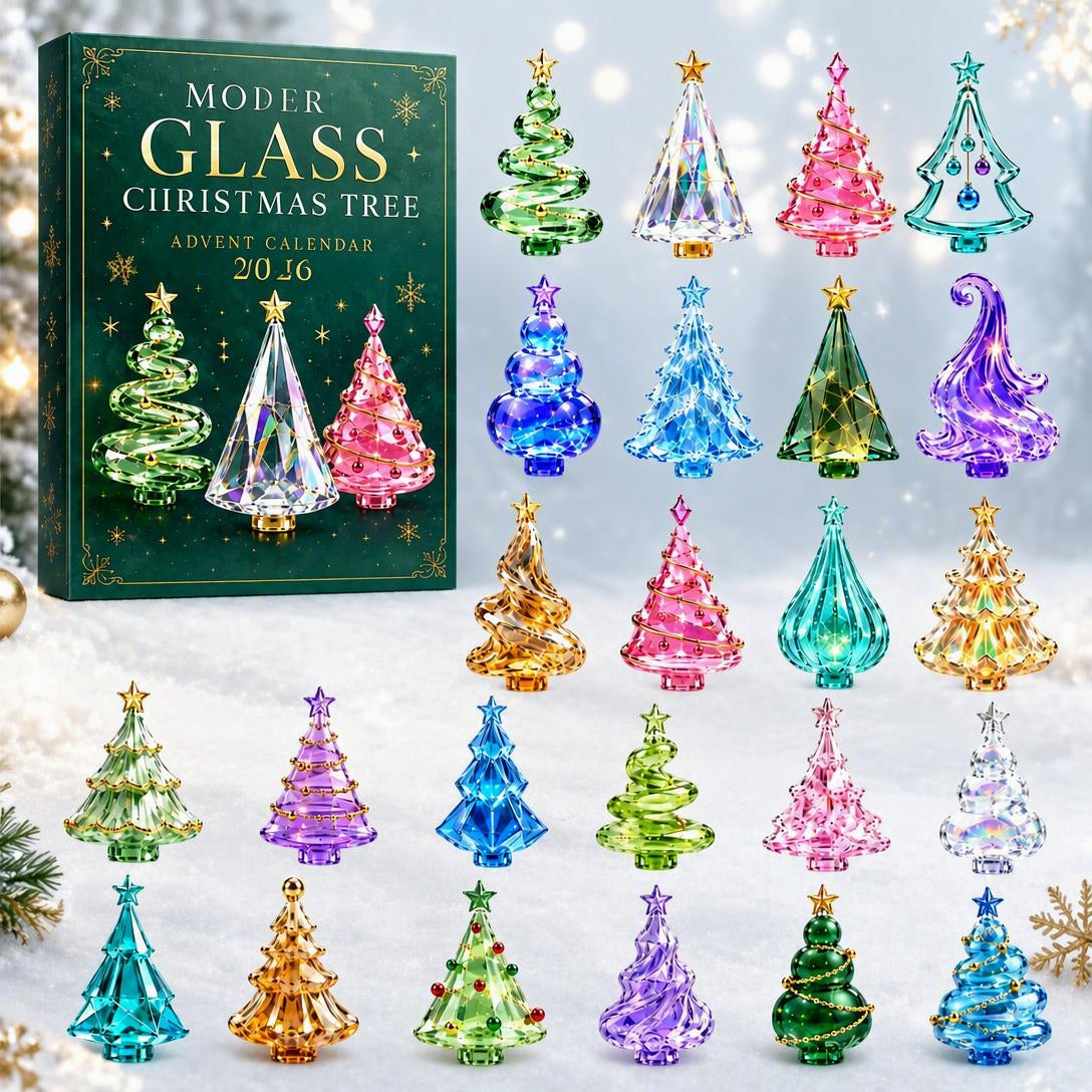 🌲2026 Crystal Christmas Tree Advent Calendar Landing🎁