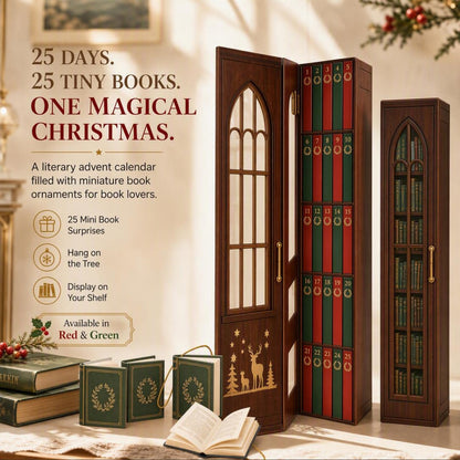 📚 25-Day Mini Book Advent Calendar – A Book Lover's Christmas Countdown