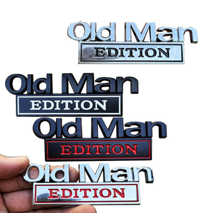 🔥2026 Summer Sale - 🚗 Old Man Edition Car Emblem