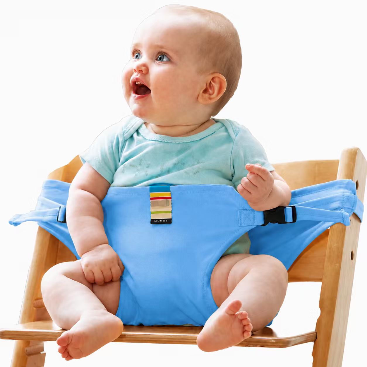 Baby High Chair Seat Belts - Portable Dining Straps Holder