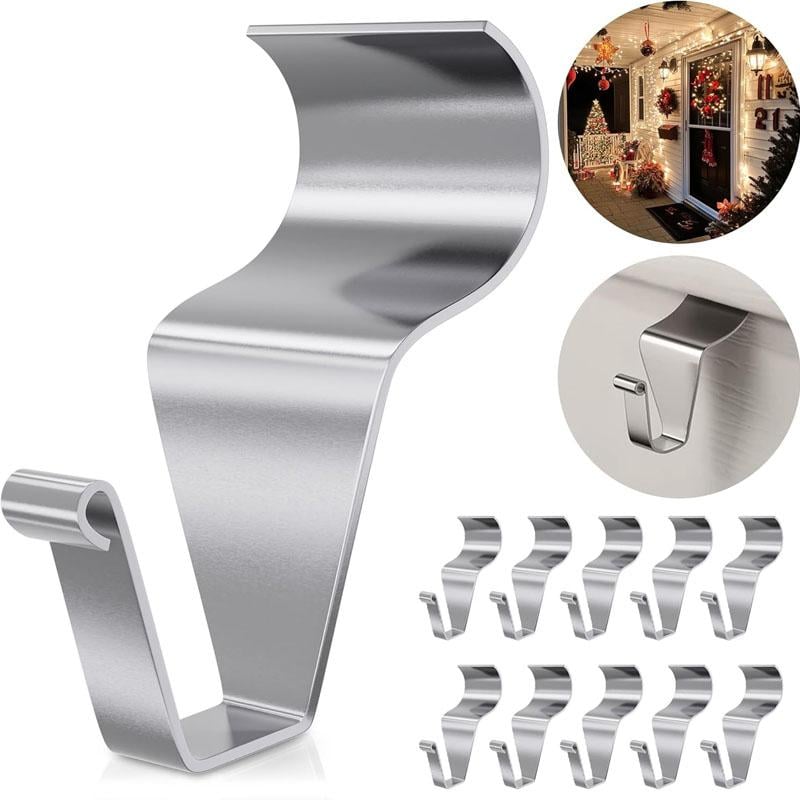 🔥 Heavy-Duty Vinyl Siding Hooks Hanger(10PCS-Pack)