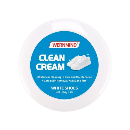 🔥HOT SALE🔥🎁Waterless cleaning cream for white shoes with sponge