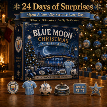 🎄 Blue Moon Football Christmas Advent Calendar
